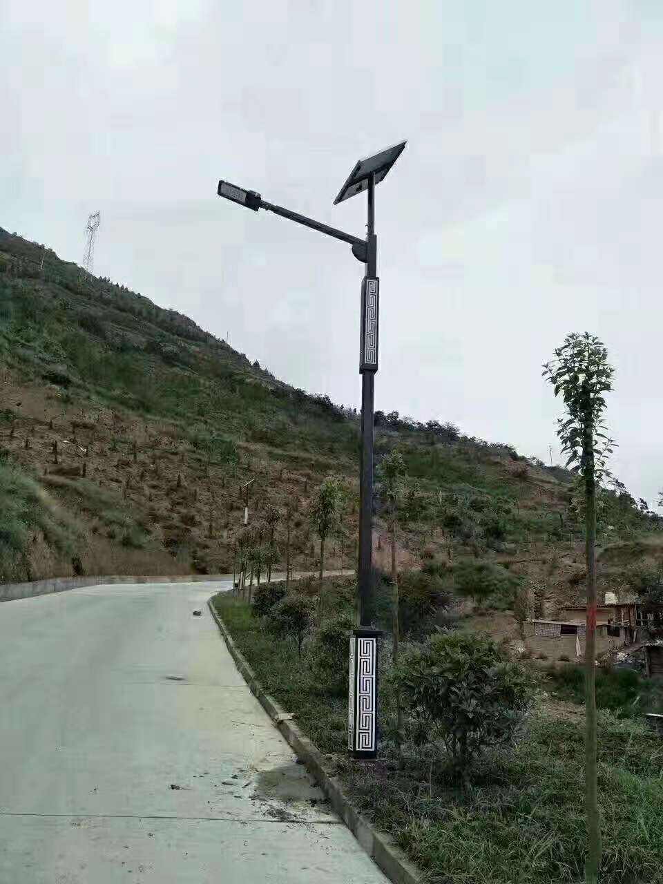 五原县仿古太阳能路灯